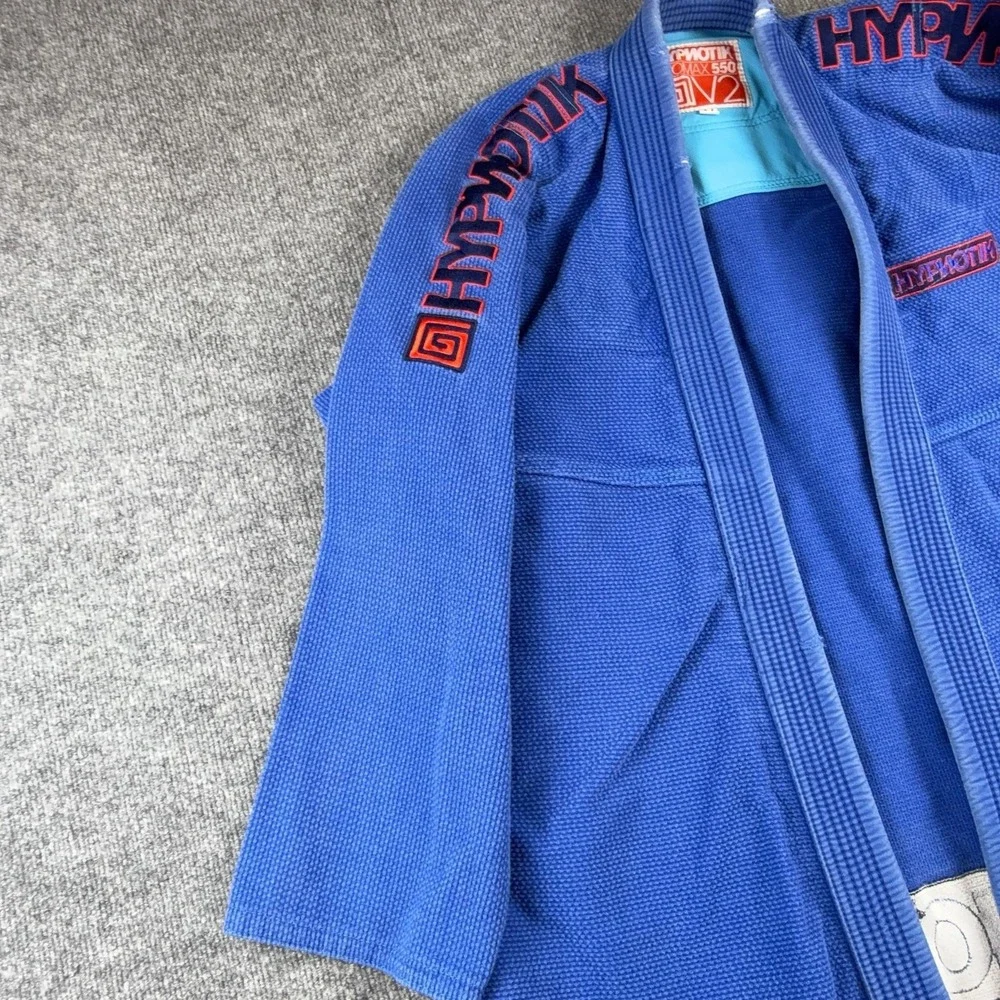Hypnotik Promax 550 V2 Jiu Jitsu Gi Jacket Mens XL Blue BJJ Top Kimono